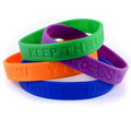 Debossed Silicone Wristband - RUSH